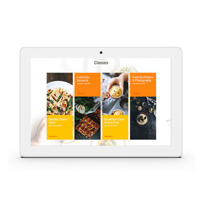 chất lượng  10 Inch 4G SIM Slot Wall Mount POE Meeting Room PC Android RK3288  USB OTG nhà máy sản xuất