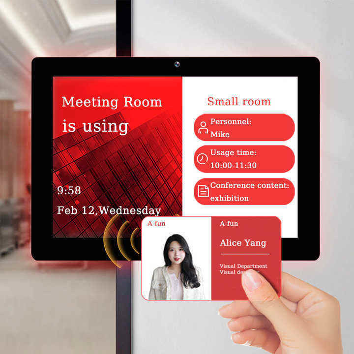14 inch RK3568 Hệ thống đặt phòng họp Android Tablet Đèn LED xung quanh