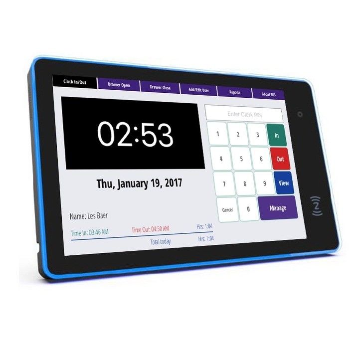 Hội nghị phòng lịch trình hiển thị Android Tablet với màn hình 13,3 inch RK3568 CPU 5.0M / P Camera và xung quanh đèn LED