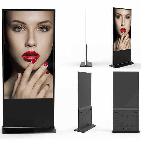 Máy quảng cáo tương tác đa cảm ứng 32 inch với màn hình HD 1080P / 4K và hỗ trợ hệ thống Android / Windows