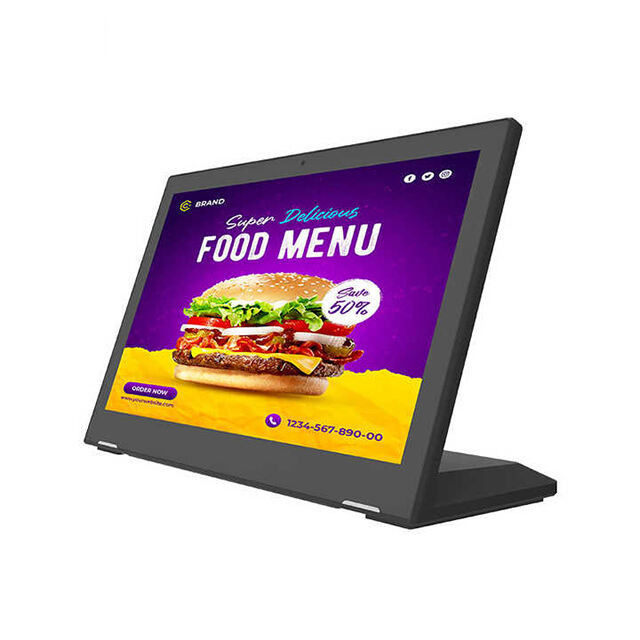 Tự phục vụ RK3566 Processor Tablet cho Đặt hàng nhà hàng 13,3 inch POE NFC RGB LED Light Bar 5MP Camera Android 11