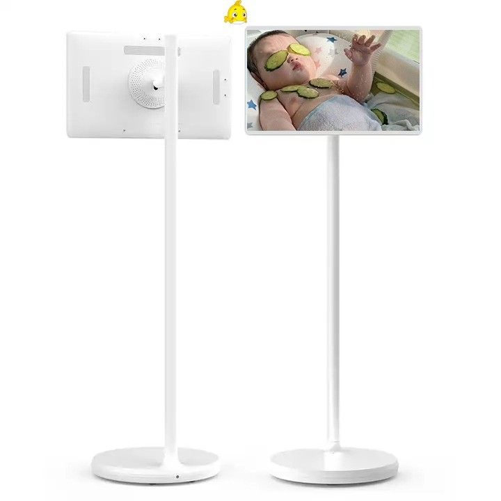 Đứng trên sàn Điện thoại truyền hình màn hình dọc 27" điều chỉnh xuống có thể cuộn Smart Stand By Me TV