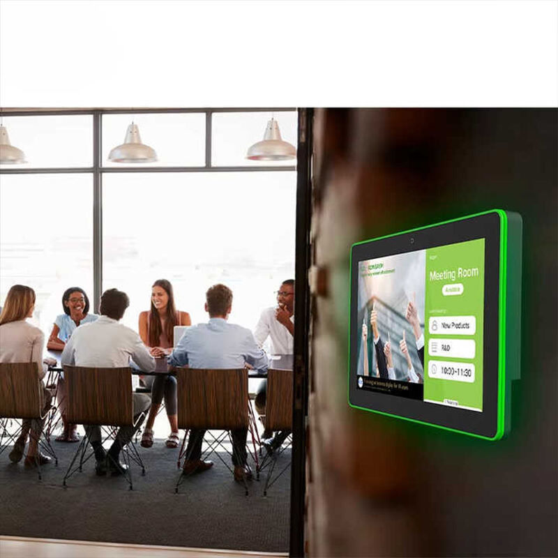 10.1 Inch Smart Home Tablet với CPU RK3566 và Thanh Đèn LED Bốn Cạnh - Màn Hình Điều Khiển Android Gắn Tường