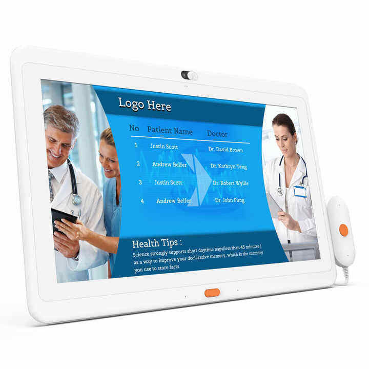 Bệnh viện 15.6inch Tablet chăm sóc sức khỏe Android tất cả trong một máy tính bảng ngành công nghiệp y tế với máy ảnh xử lý cuộc gọi