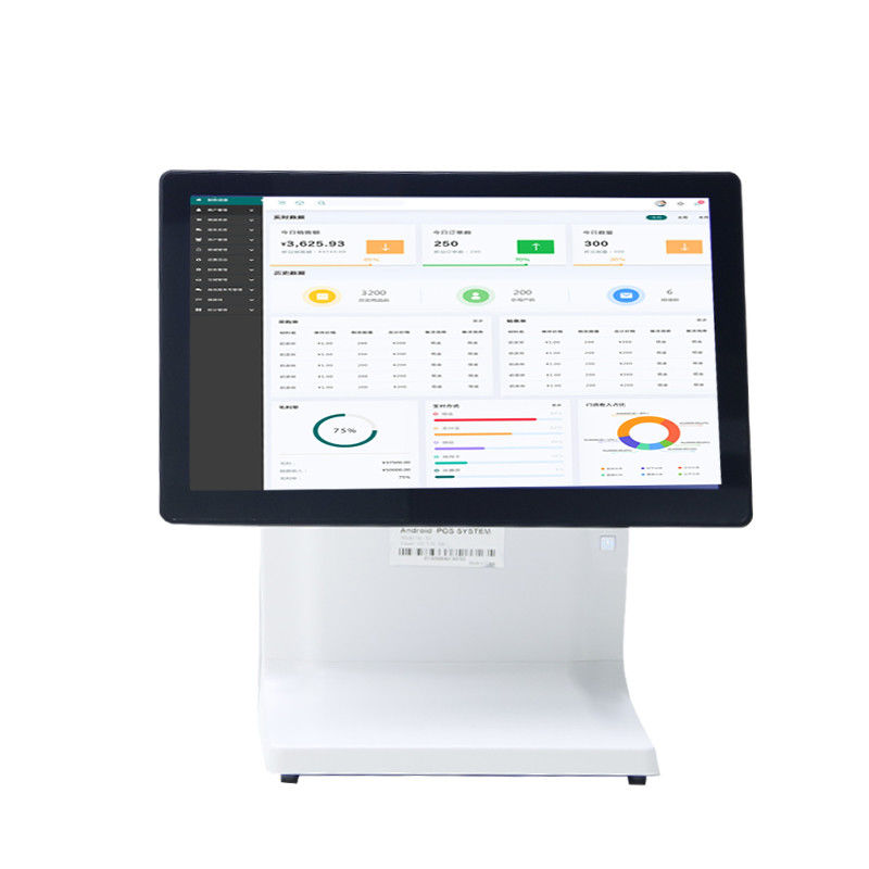 Máy tính tiền 15.6 inch có màn hình cảm ứng điện dung Hệ thống POS bán lẻ RK3568 8+128GB Siêu thị Thiết bị đầu cuối POS Windows