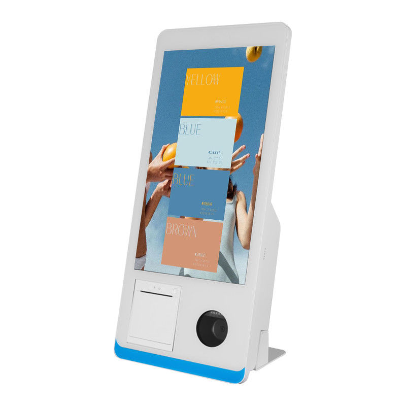 15.6 inch CE ROHS chứng nhận nội thất thanh toán Kiosk POS đầu cuối với chức năng SDK và máy in
