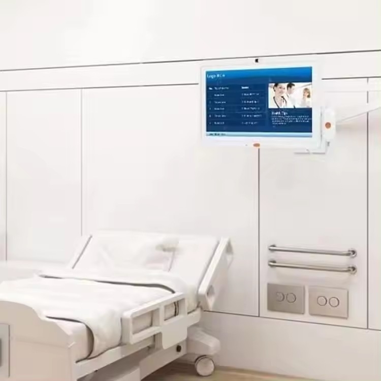 Máy tính bảng Android 10.1 inch gắn tường chăm sóc y tế wifi POE 4G LTE Camera gọi điện thoại Hệ thống gọi y tá cho bệnh viện Phòng khám