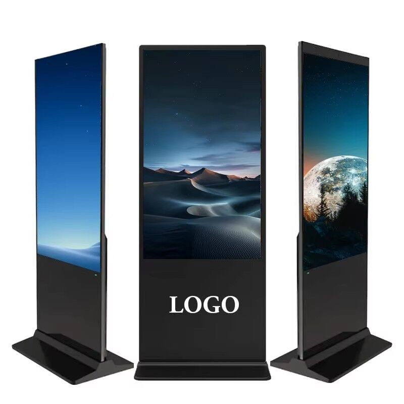 43 inch sàn đứng Digital Signage LCD Quảng cáo hiển thị màn hình cảm ứng Smart Kiosk Poster Player cho trung tâm mua sắm