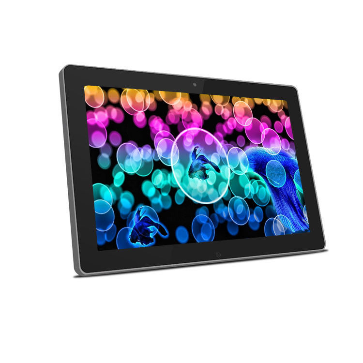 Ống gắn 12 inch màn hình cảm ứng điện dung Android tất cả trong một máy tính với wifi rj45 camera phía trước