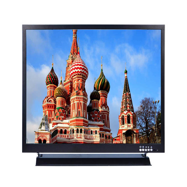 1280x1024 17 inch CCTV Monitor / CCTV BNC Monitor 7*24H hoạt động
