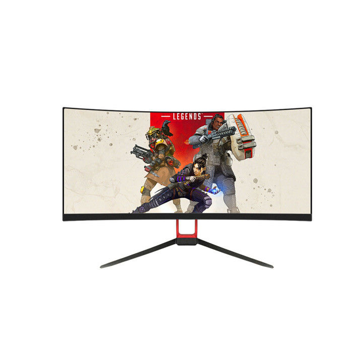VESA Display 30 Inch Freesync Curved PC Gaming Monitor 1920 * 1080 75Hz 1ms