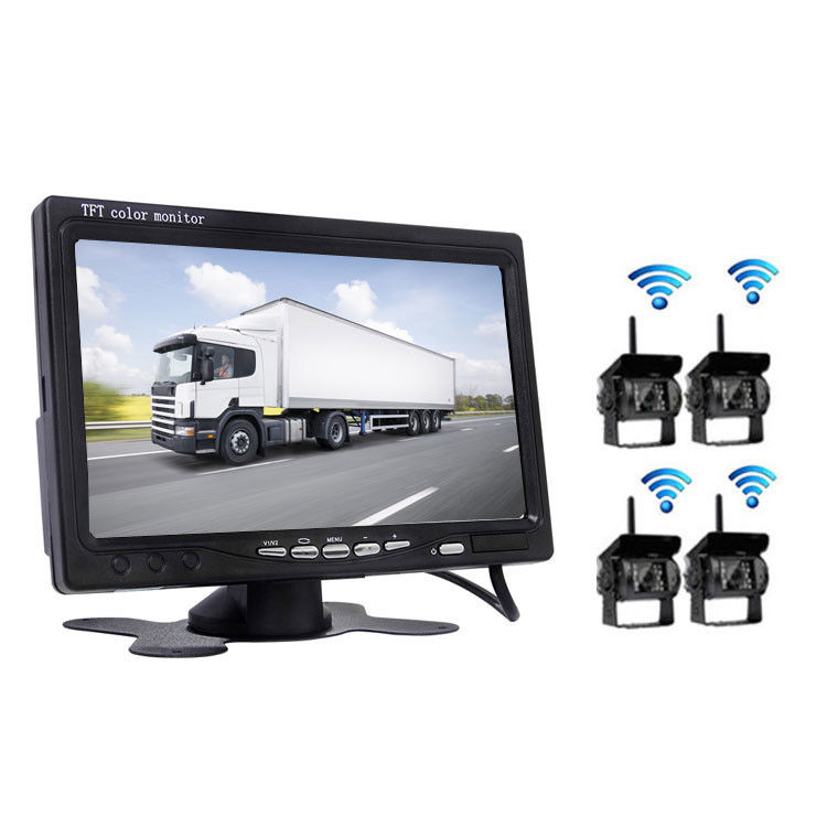 1024x600 24VDC màn hình xem phía sau xe