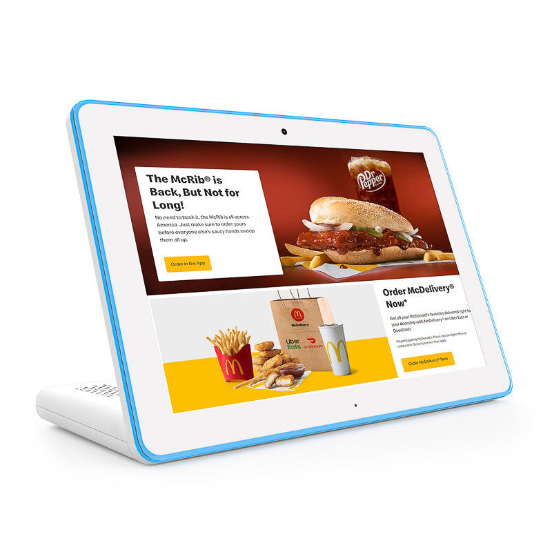 Android 8.1 NFC RFID 10.1" All In One Touch Screen PC với đèn LED