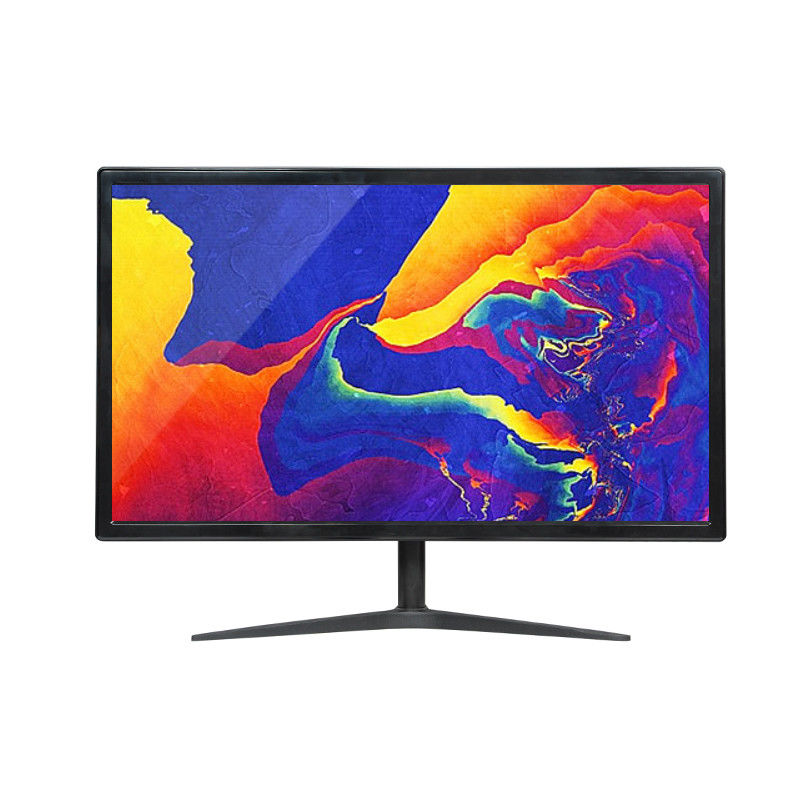 Đen 20 Inch 75Hz Máy tính không khung màn hình tường 250cd / m2