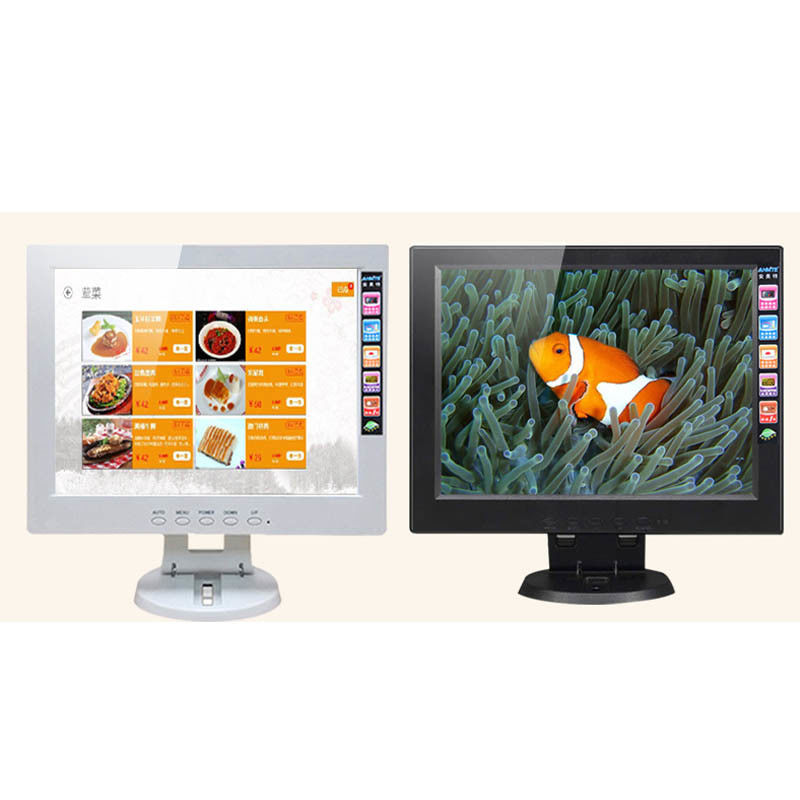 10.4 inch 1024 * 768 màn hình máy tính LCD HDMI Port Wall Mount type