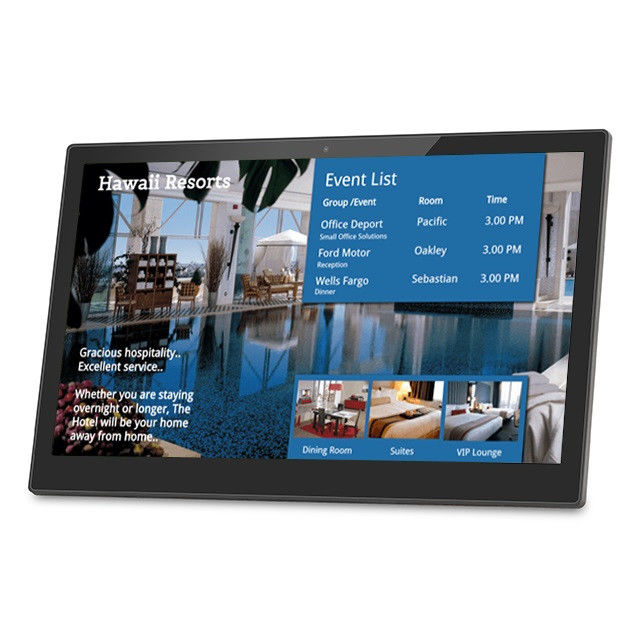 21.5 inch RK3288 RK3399 All In One Touch Screen PC 4G LCD Wall Mount
