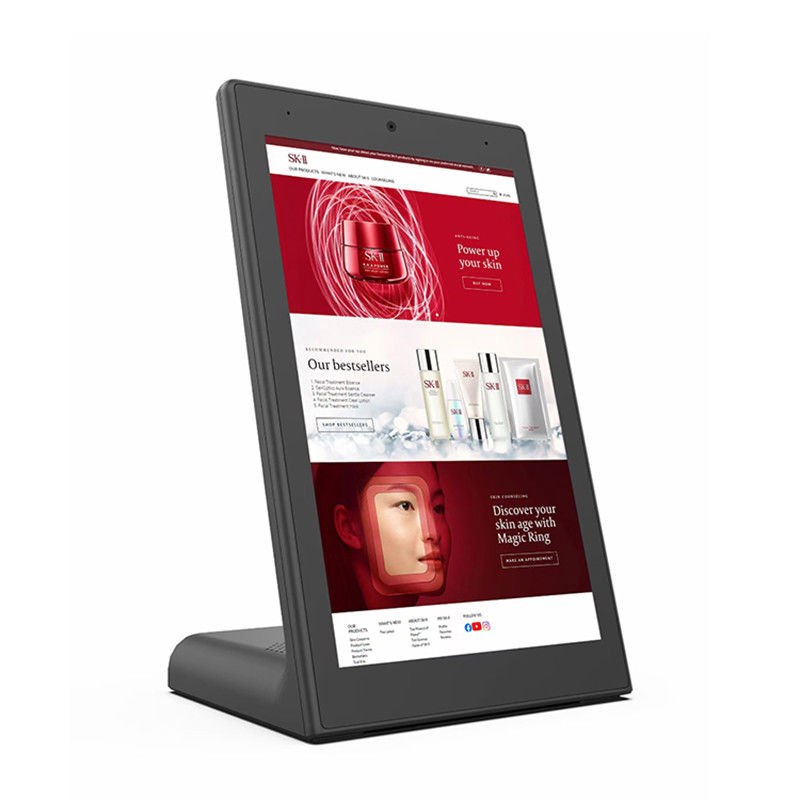 10.1 Inch Android Tablet L-shaped Desktop Android8.1 RK3288 Tablet IPS Touchscreen Tablet Cho nhà hàng