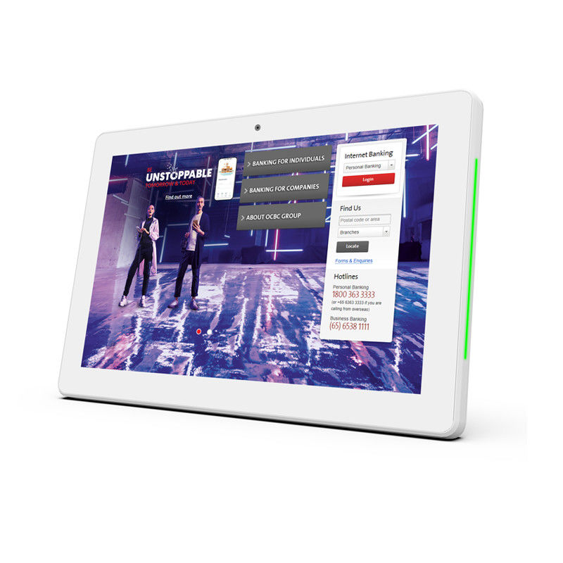 POE NFC Android Tablet PC OEM 10,1 Inch RK3288 CPU Đèn tường